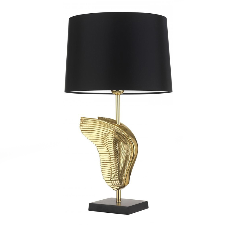 Настольная лампа Hermes Wings Table lamp Латунь Черный Настольная лампа Hermes Wings Table lamp Латунь Черный в Грозном | Loft Concept