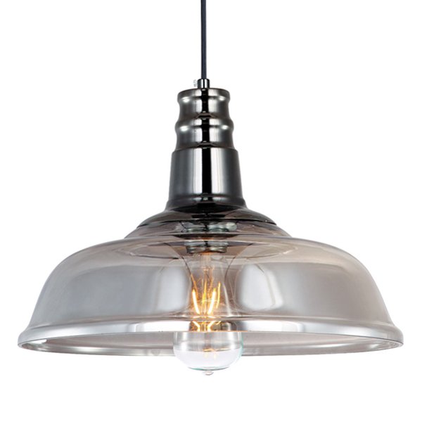 Подвесной светильник Loft Industrial French Glass Дымчатый (Smoke) Подвесной светильник Loft Industrial French Glass Дымчатый (Smoke) в Грозном | Loft Concept