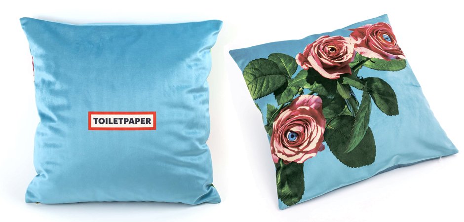 Подушка Seletti Cushion Roses Toiletpaper Подушка Seletti Cushion Roses Toiletpaper - Loft-Concept в Грозном