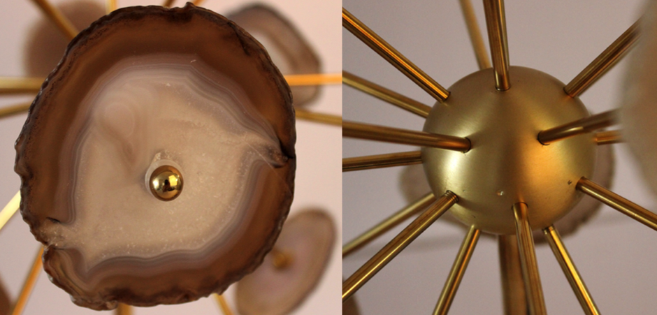 Аксессуар Agate Burst Brass Аксессуар Agate Burst Brass - Loft-Concept в Грозном
