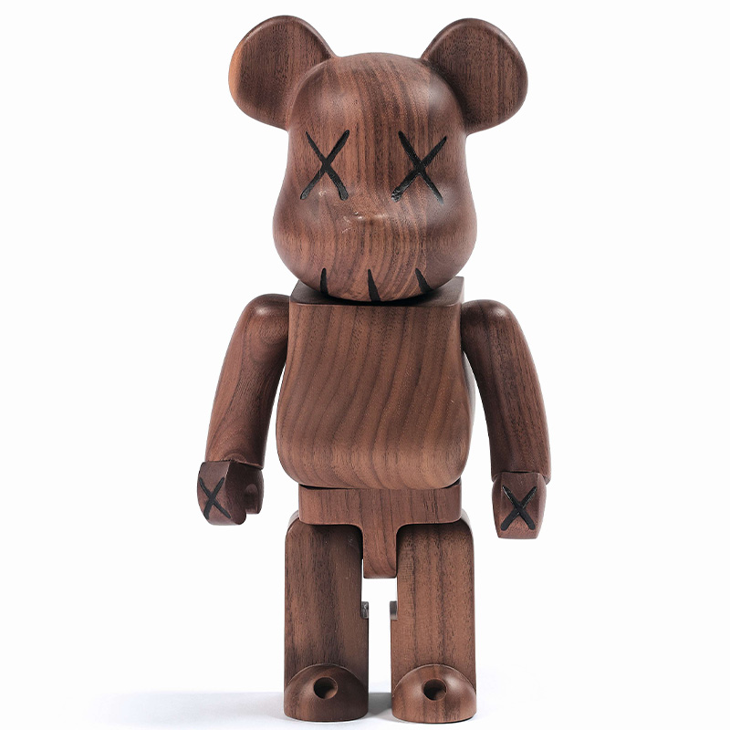 Статуэтка Bearbrick Dark Walnut Орех Статуэтка Bearbrick Dark Walnut Орех в Грозном | Loft Concept