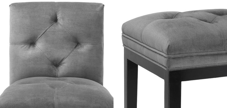 Барный стул Eichholtz Bar Stool Cesare Grey Барный стул Eichholtz Bar Stool Cesare Grey - Loft-Concept в Грозном