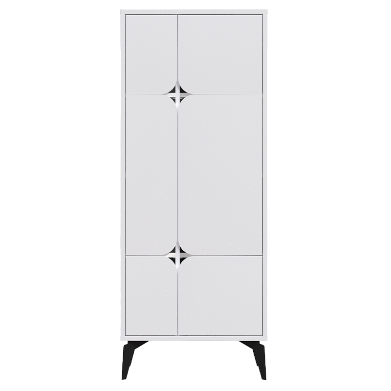 Комод белый с 4-мя дверцами на металлических ножках SPARK MULTIPURPOSE CABINET WHITE Белый Комод белый с 4-мя дверцами на металлических ножках SPARK MULTIPURPOSE CABINET WHITE Белый в Грозном | Loft Concept