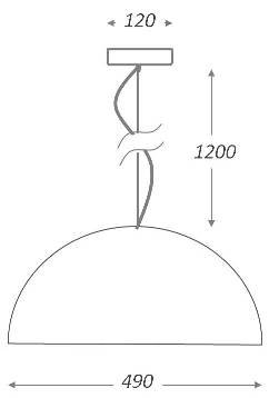 Подвесной светильник Uneven Edge Loft Pendant lamp 5 Подвесной светильник Uneven Edge Loft Pendant lamp 5 в Грозном