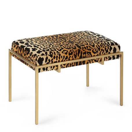 Пуф Metal and Leopard Ottoman Мульти Пуф Metal and Leopard Ottoman Мульти в Грозном | Loft Concept