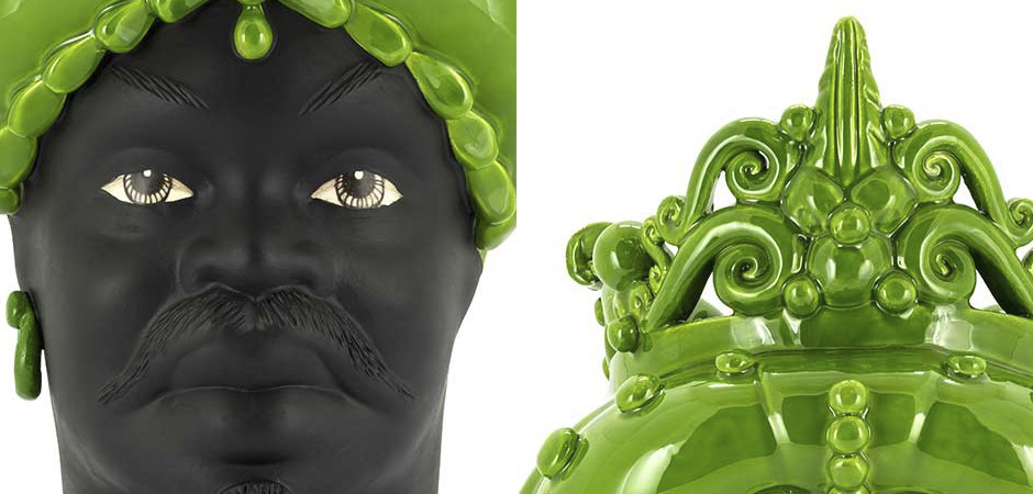 Ваза VASE MORO MAN MED. MAT Green Ваза VASE MORO MAN MED. MAT Green - Loft-Concept в Грозном
