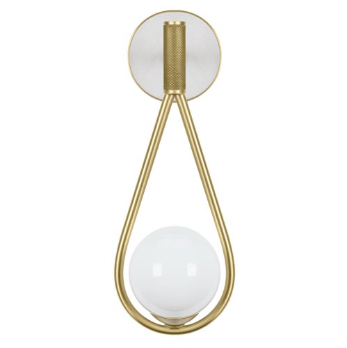 Бра CORDA Wall Lamp Латунь Белый Бра CORDA Wall Lamp Латунь Белый в Грозном | Loft Concept
