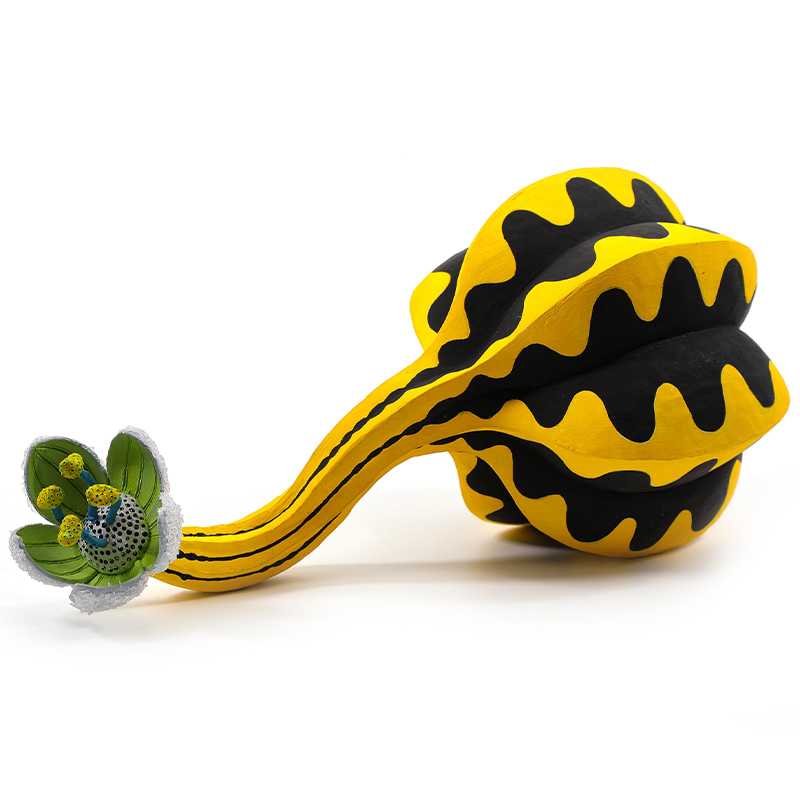 Статуэтка тропический фрукт Pandora Tropical Fruit Black Yellow Green Мульти Желтый Черный Зеленый в Грозном | Loft Concept 
