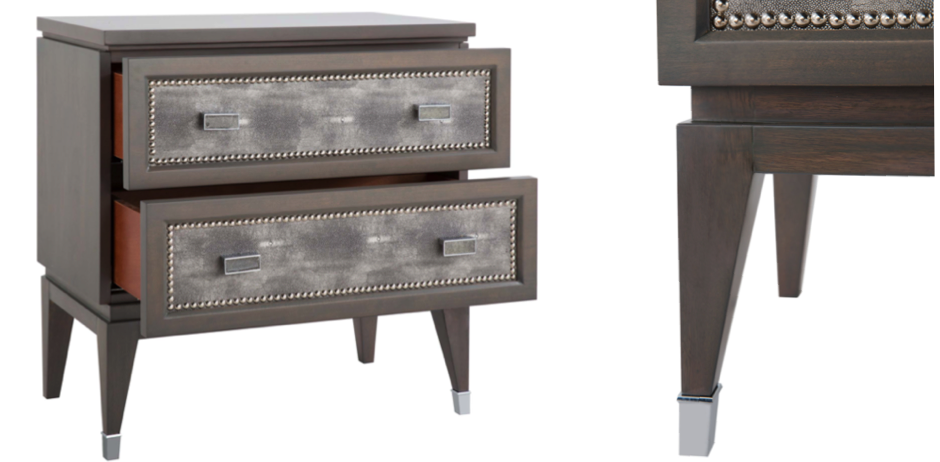 Тумба прикроватная  в стиле неоклассика с 2-мя ящиками Ravenia 2 - Loft-Concept в Грозном