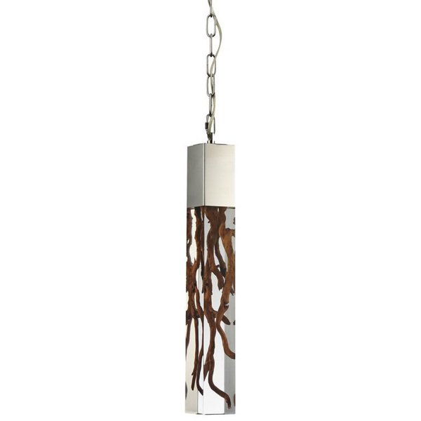 Подвесной светильник Bleu Nature KISIMI Pendant Lamp Белый Коричневый Подвесной светильник Bleu Nature KISIMI Pendant Lamp Белый Коричневый в Грозном | Loft Concept