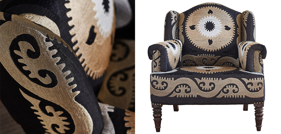 Armchair Mandala Beige Ornament Armchair Mandala Beige Ornament - Loft-Concept в Грозном