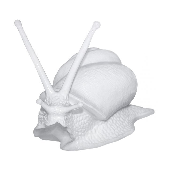 Статуэтка White Snail Белый Статуэтка White Snail Белый в Грозном | Loft Concept