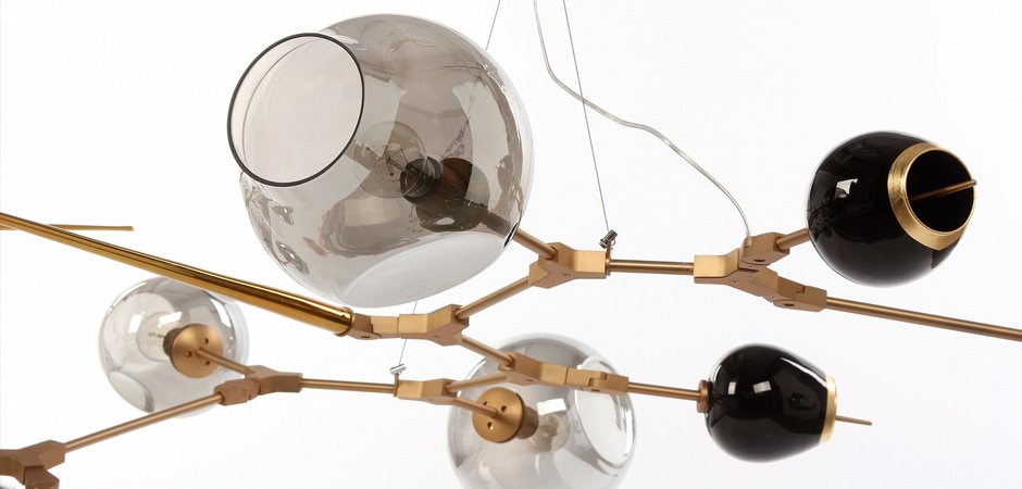 ЛЮСТРА Chandelier bubbles and thorns 6 плафонов ЛЮСТРА Chandelier bubbles and thorns 6 плафонов - Loft-Concept в Грозном