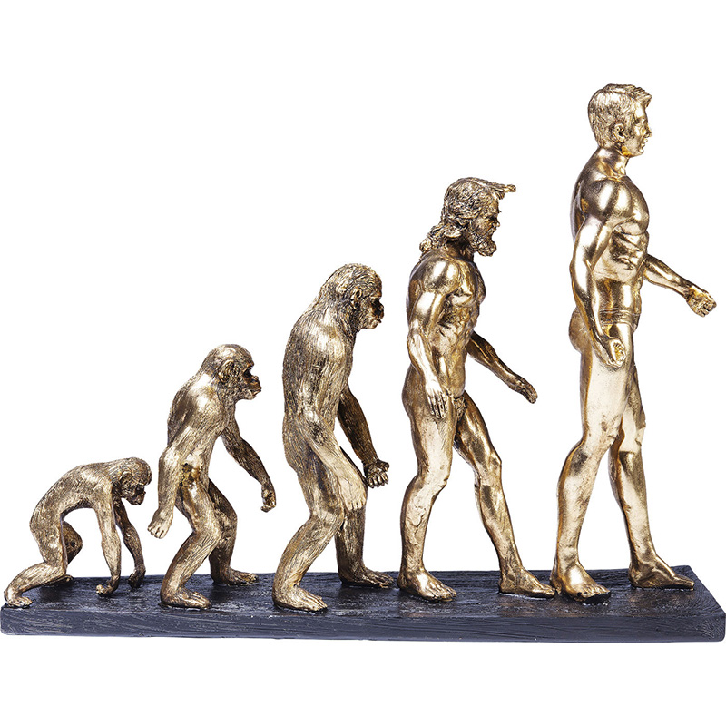 Статуэтка Human Evolution Золотой Статуэтка Human Evolution Золотой в Грозном | Loft Concept