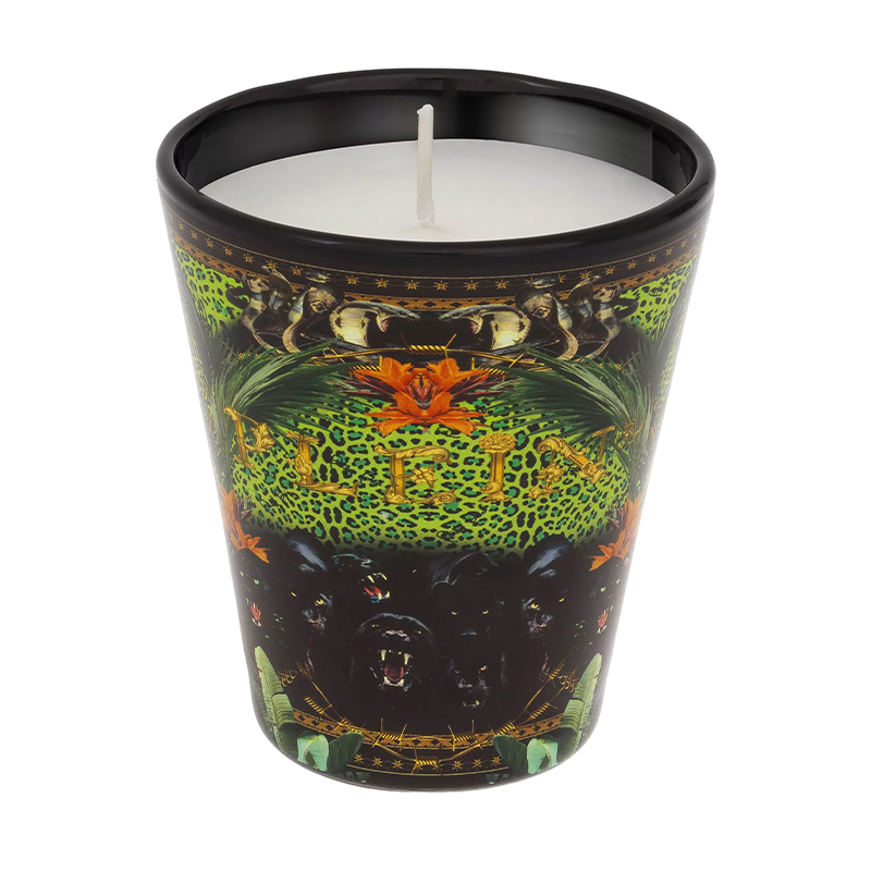 Свеча Philipp Plein Candle Jungle S Черный Мульти в Грозном | Loft Concept 