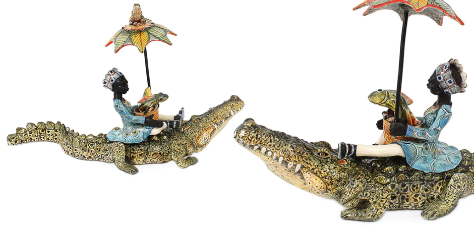 Статуэтка Crocodile Rider Статуэтка Crocodile Rider - Loft-Concept в Грозном