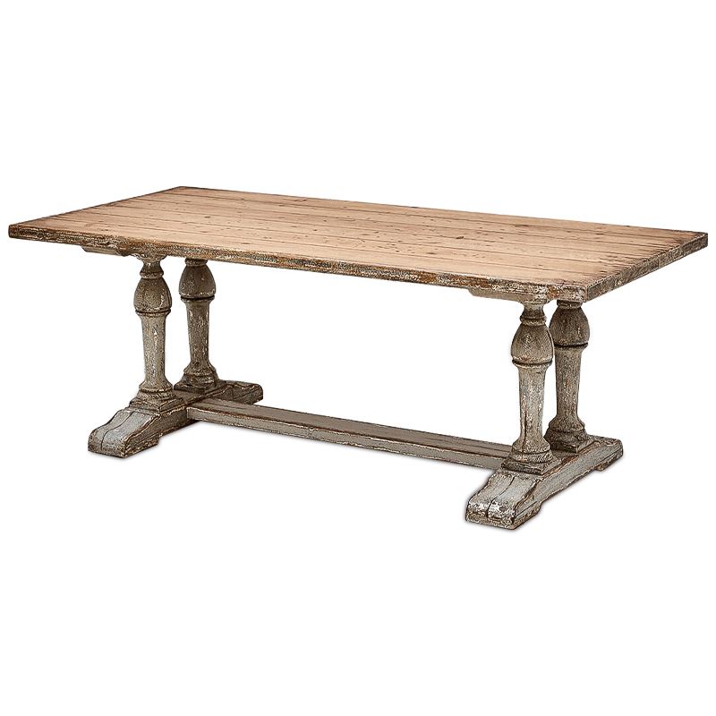 Обеденный стол Niseti Table Бежево-серый Обеденный стол Niseti Table Бежево-серый в Грозном | Loft Concept