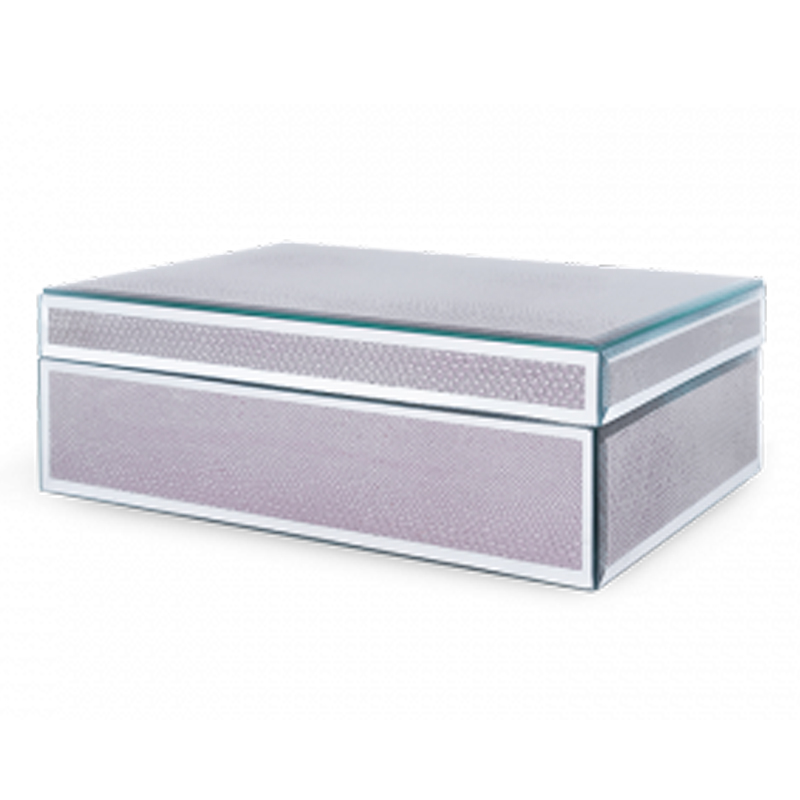 Шкатулка Nineth Box glass Серебряный Шкатулка Nineth Box glass Серебряный в Грозном | Loft Concept