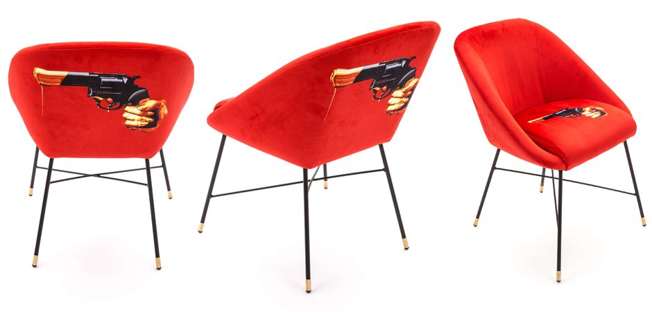 Полукресло Seletti Padded Chair Revolver - фото №1