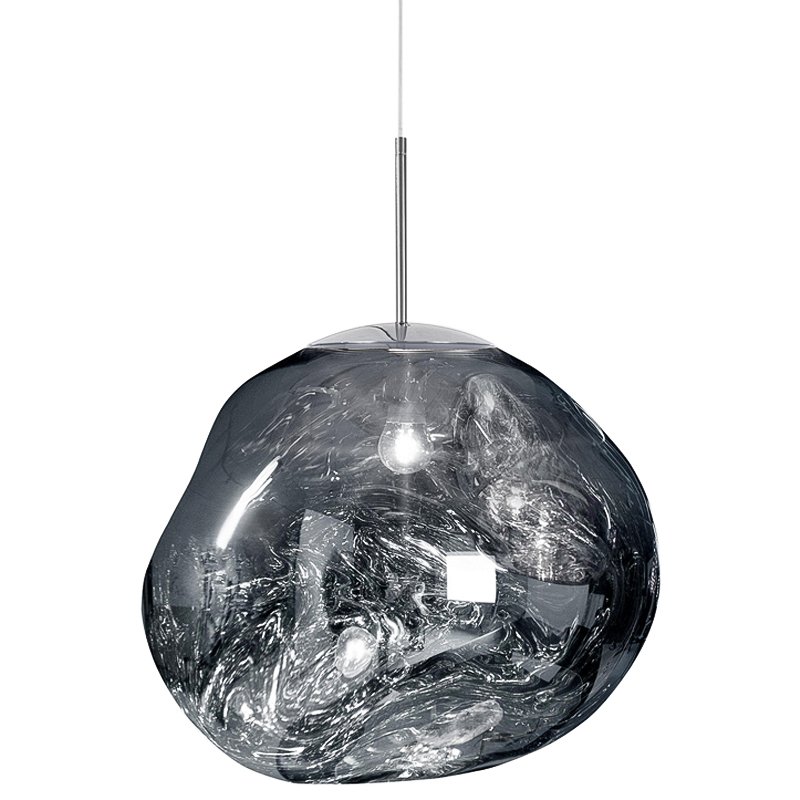 Подвесной светильник Tom Dixon Melt Pendant Silver Серый Серебряный Подвесной светильник Tom Dixon Melt Pendant Silver Серый Серебряный в Грозном | Loft Concept