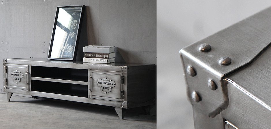 TV-тумба Loft Safe с полками TV-тумба Loft Safe с полками - Loft-Concept в Грозном
