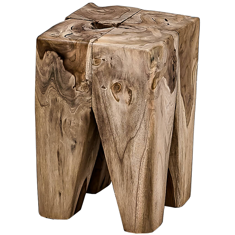 Приставной стол Kuenring Cube Side Table Коричневый Приставной стол Kuenring Cube Side Table Коричневый в Грозном | Loft Concept