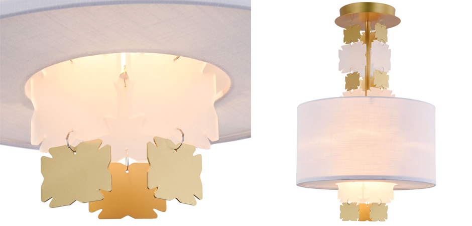 Потолочный светильник Jacopo Mosaic Ceiling Light One Потолочный светильник Jacopo Mosaic Ceiling Light One - Loft-Concept в Грозном