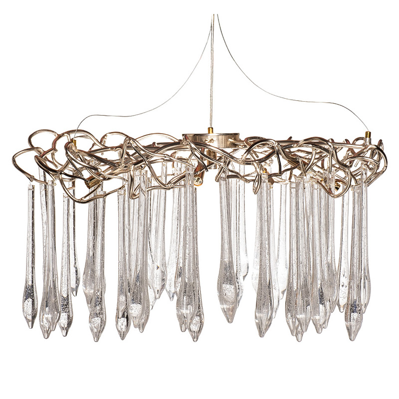 Люстра Droplet Plexus Branches Chandelier Золотой Шампань Люстра Droplet Plexus Branches Chandelier Золотой Шампань в Грозном | Loft Concept