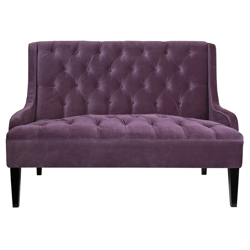 Диван Folket Sofa velour violet Фиолетовый Диван Folket Sofa velour violet Фиолетовый в Грозном | Loft Concept