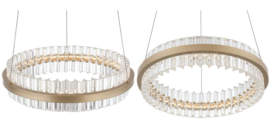 Люстра Ring Horizontal Gold Люстра Ring Horizontal Gold - Loft-Concept в Грозном