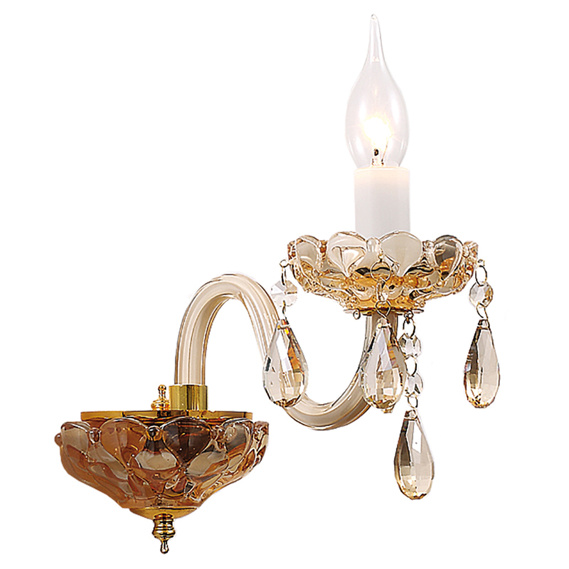 Бра Marcelon Sconce One Глянцевое золото Золотой Шампань Бра Marcelon Sconce One Глянцевое золото Золотой Шампань в Грозном | Loft Concept