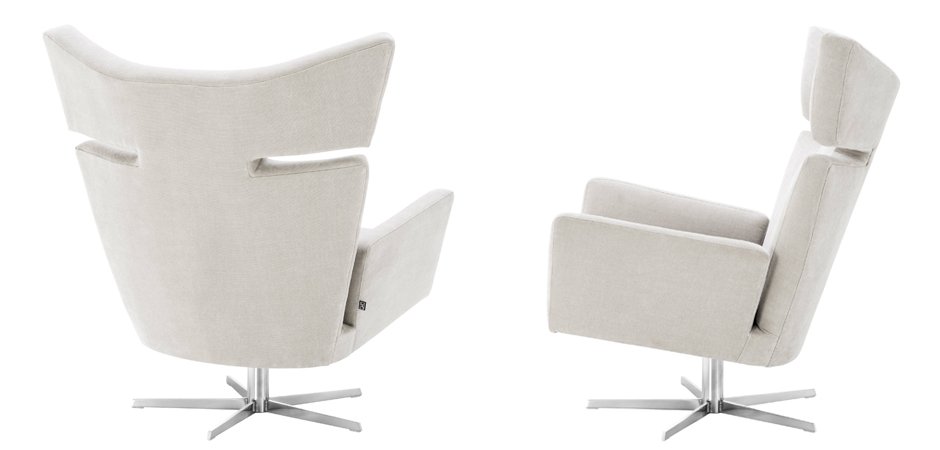 Кресло Eichholtz Swivel Chair Eduardo Кресло Eichholtz Swivel Chair Eduardo - Loft-Concept в Грозном