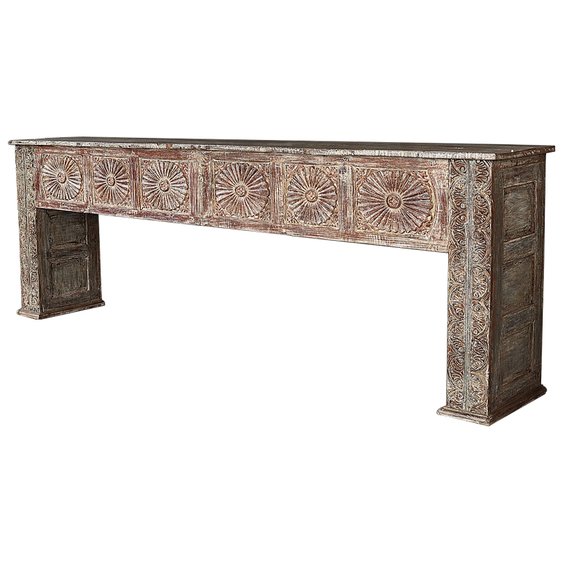 Консоль Narang Console Коричневый винтаж Консоль Narang Console Коричневый винтаж в Грозном | Loft Concept