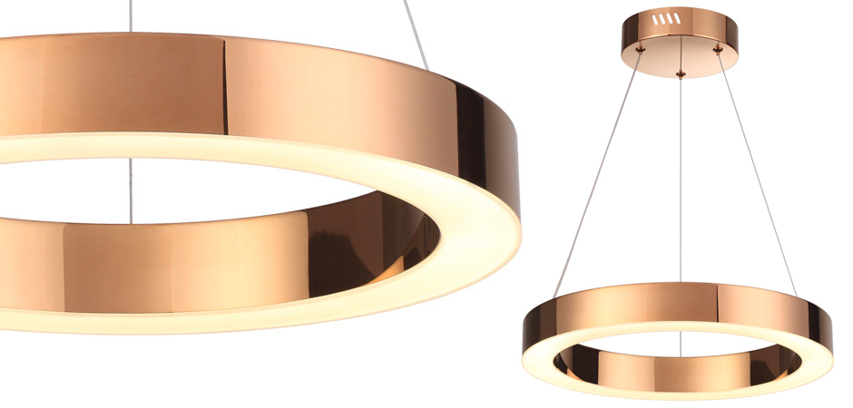 Люстра Bronze Ribbon Ring Люстра Bronze Ribbon Ring - Loft-Concept в Грозном