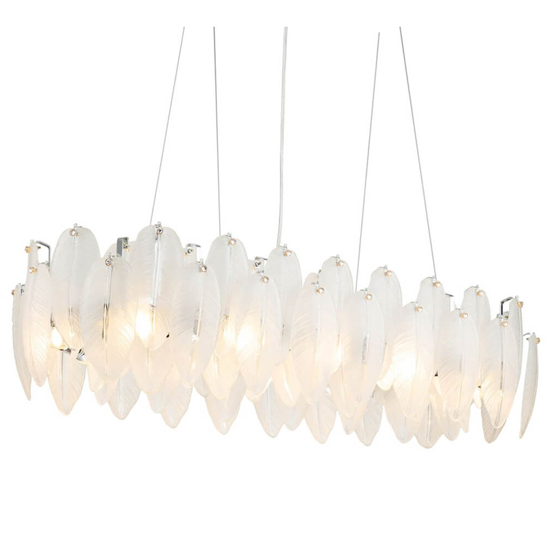 Люстра Bud Petals Chandelier Chrome Line Хром Люстра Bud Petals Chandelier Chrome Line Хром в Грозном | Loft Concept