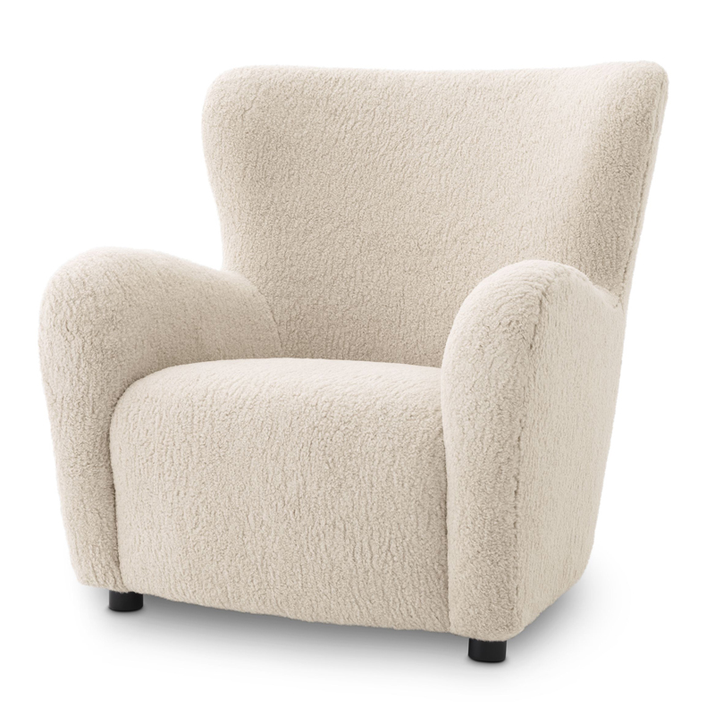 Кресло Eichholtz Chair Svante L Кремовый Черный Кресло Eichholtz Chair Svante L Кремовый Черный в Грозном | Loft Concept