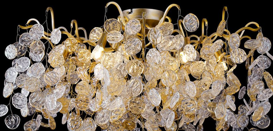 Потолочный светильник FAIRYTREE Chandelier Gold 8 Потолочный светильник FAIRYTREE Chandelier Gold 8 - Loft-Concept в Грозном
