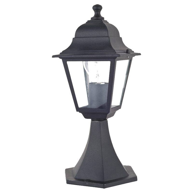 Уличный светильник Lebran lamp Черный Прозрачное Стекло Уличный светильник Lebran lamp Черный Прозрачное Стекло в Грозном | Loft Concept