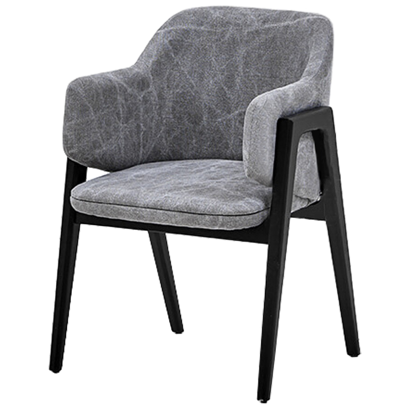 Стул Luag Stool grey Черный Серый Стул Luag Stool grey Черный Серый в Грозном | Loft Concept