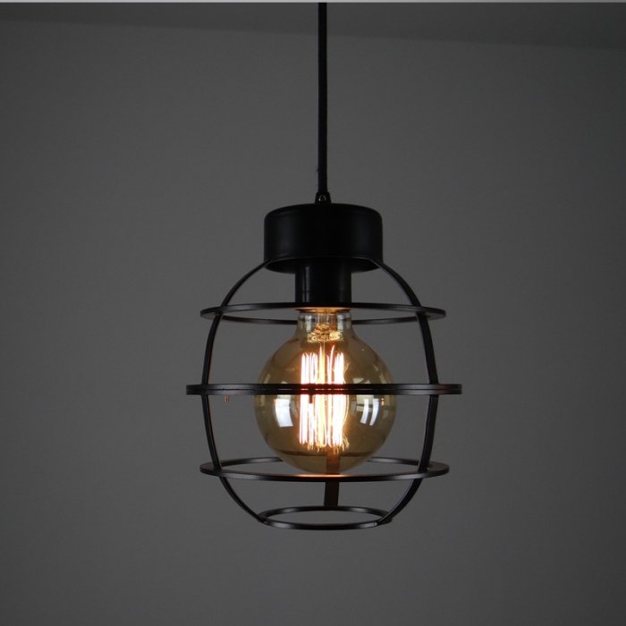 Подвесной светильник Loft Industrial Buble Черный Подвесной светильник Loft Industrial Buble Черный в Грозном | Loft Concept