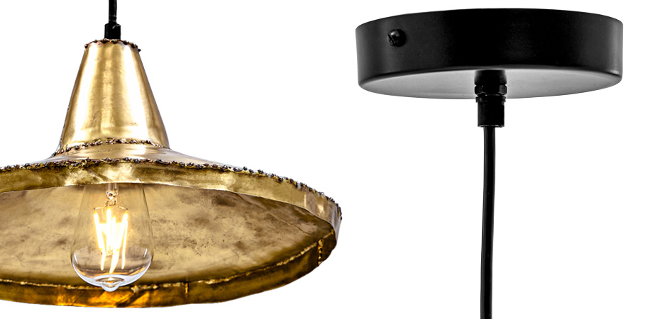 Подвесной светильник Rough Gold Pendant II Подвесной светильник Rough Gold Pendant II - Loft-Concept в Грозном