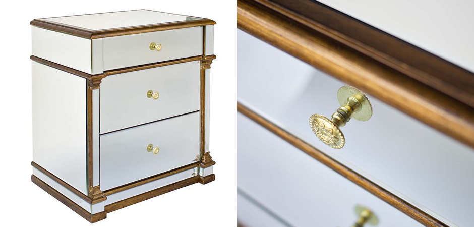 Тумба Mirror Classic Nightstand Тумба Mirror Classic Nightstand - Loft-Concept в Грозном