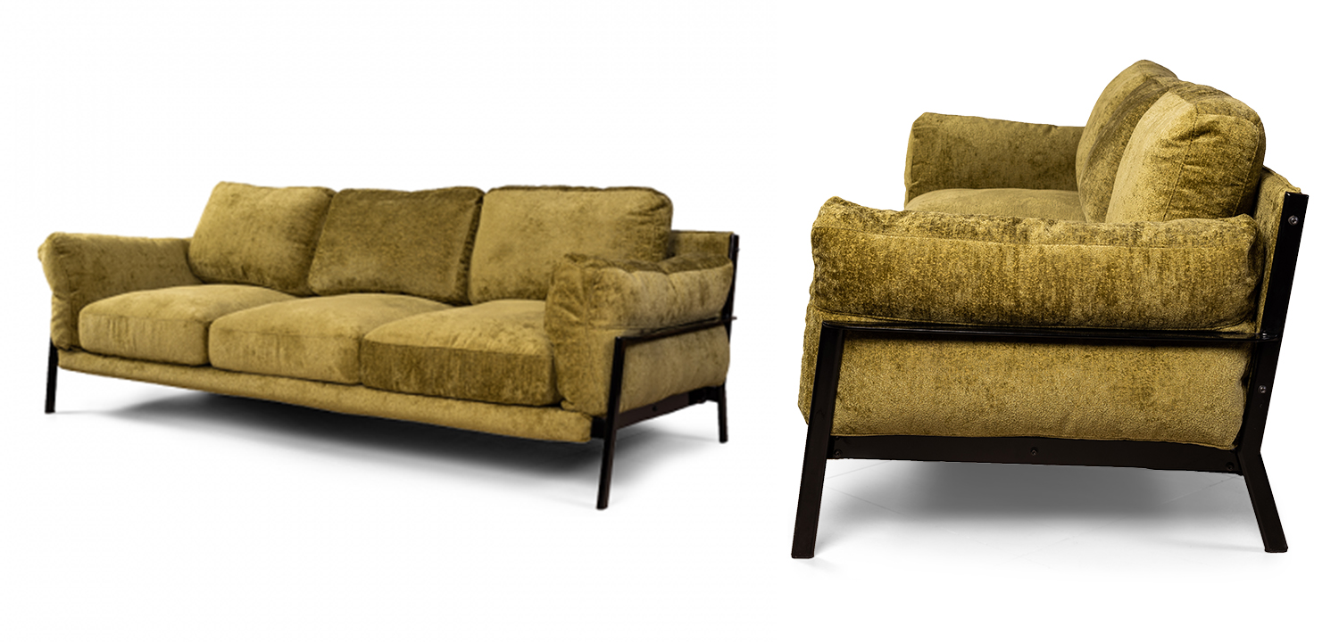 Диван Harald Olive Sofa - фото