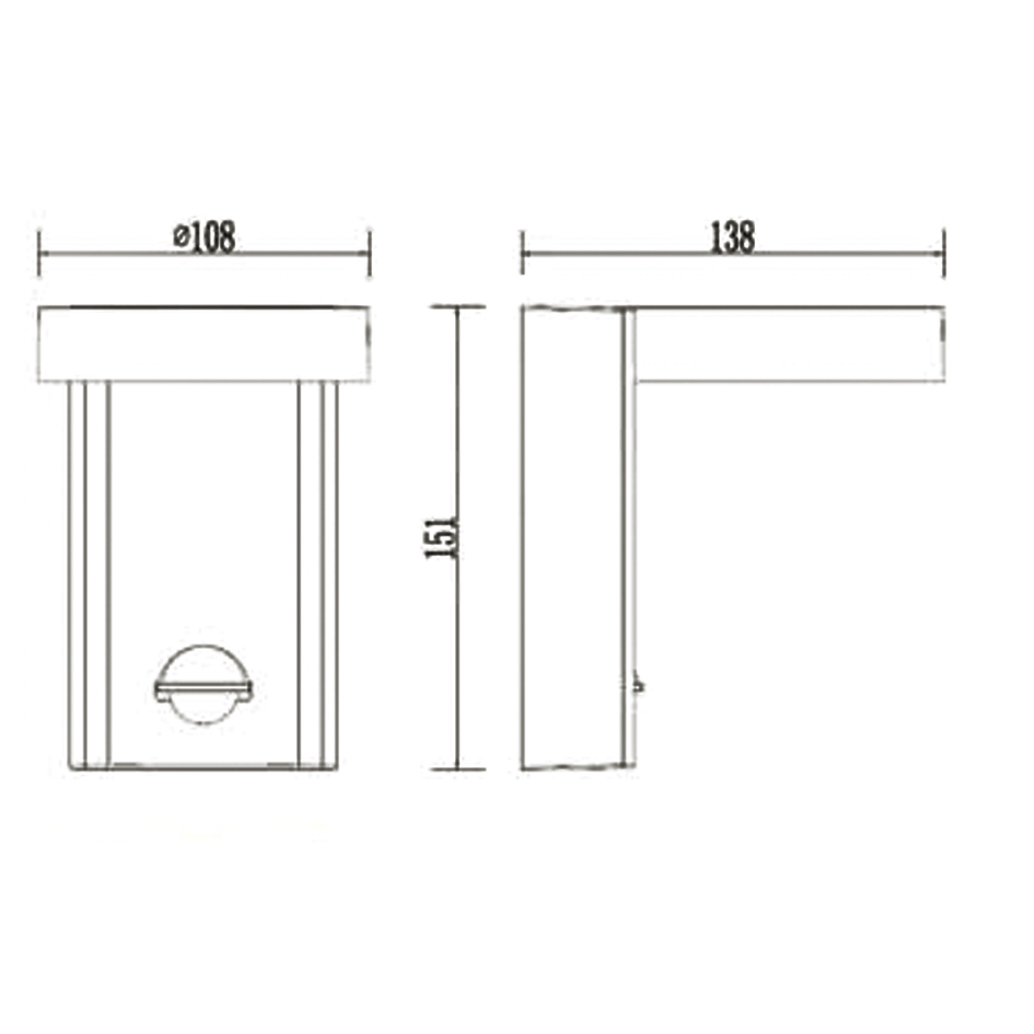 Уличный светильник Lidi sconce Уличный светильник Lidi sconce в Грозном
