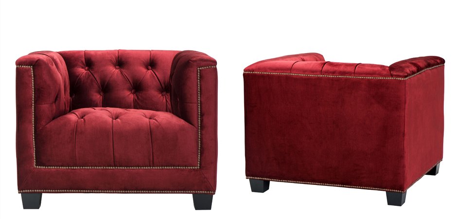 Кресло Eichholtz Chair Paolo Red Кресло Eichholtz Chair Paolo Red - Loft-Concept в Грозном