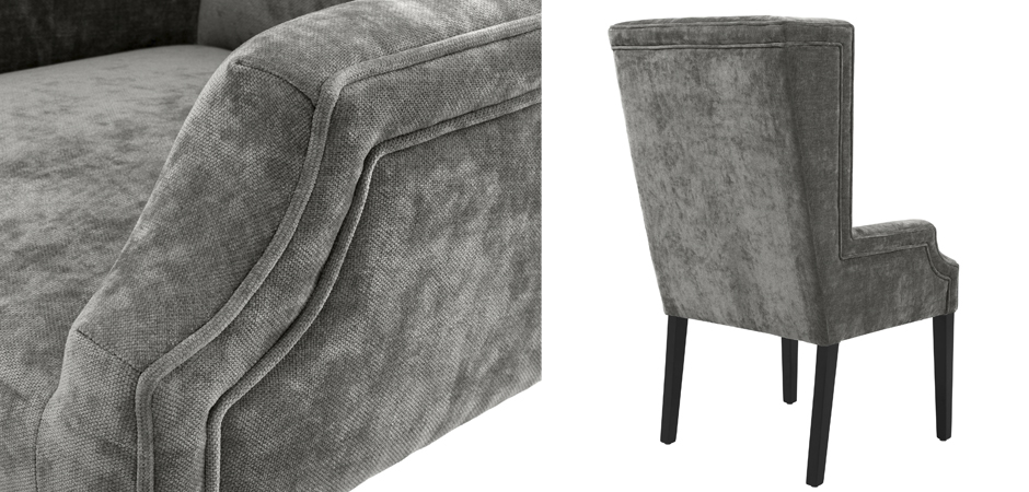 Стул Eichholtz Dining Chair Tempio grey Стул Eichholtz Dining Chair Tempio grey - Loft-Concept в Грозном