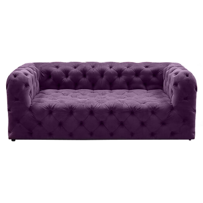 Диван Soho tufted purple velor Фиолетовый Диван Soho tufted purple velor Фиолетовый в Грозном | Loft Concept