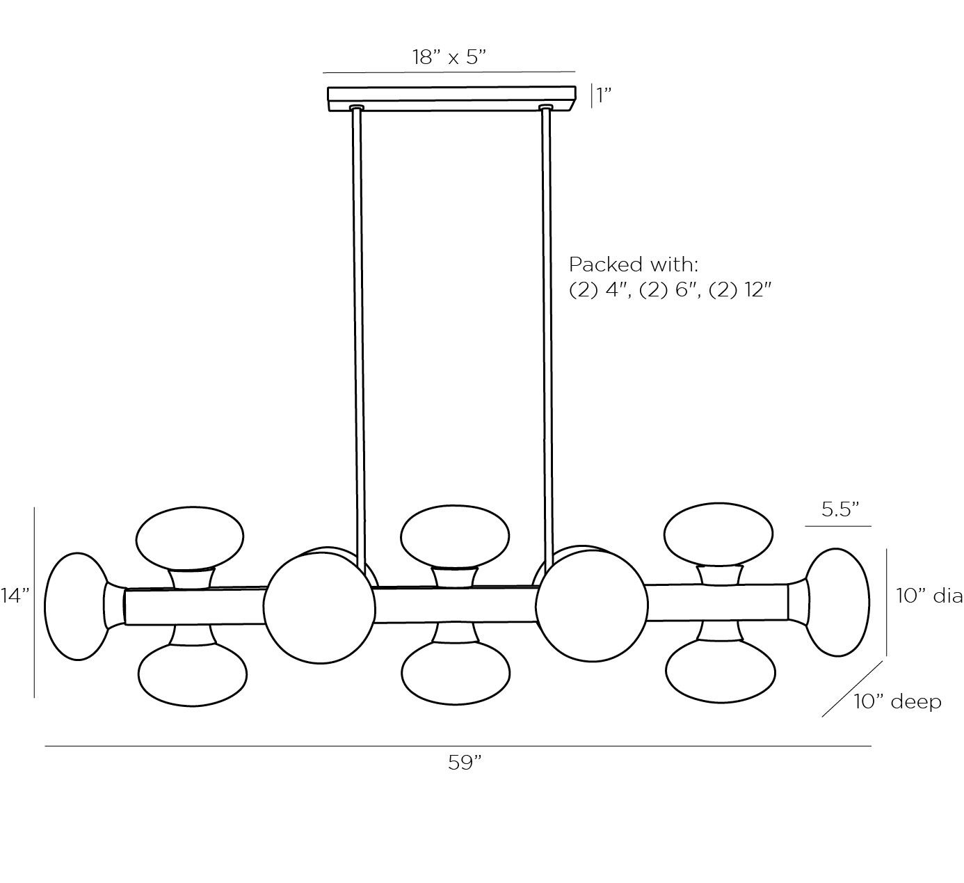 Люстра Arteriors KLARISSA CHANDELIER Люстра Arteriors KLARISSA CHANDELIER в Грозном