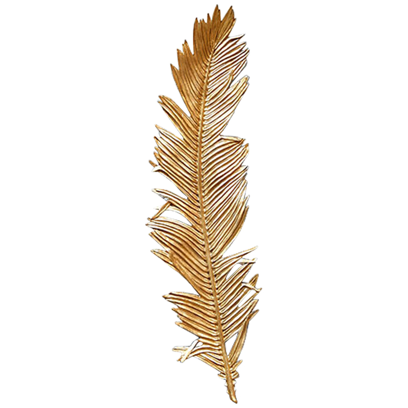 Аксессуар на стену Golden Feather Золотой Аксессуар на стену Golden Feather Золотой в Грозном | Loft Concept