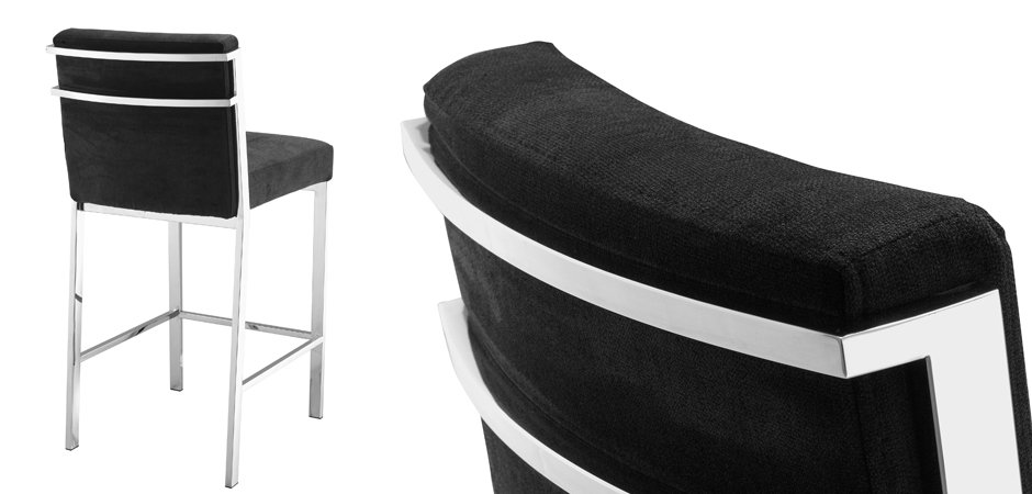 Полубарный стул Eichholtz Counter Stool Scott Steel Полубарный стул Eichholtz Counter Stool Scott Steel - Loft-Concept в Грозном